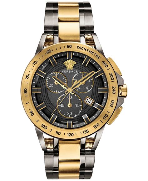 versace chronograph herren|versace swiss made watch price.